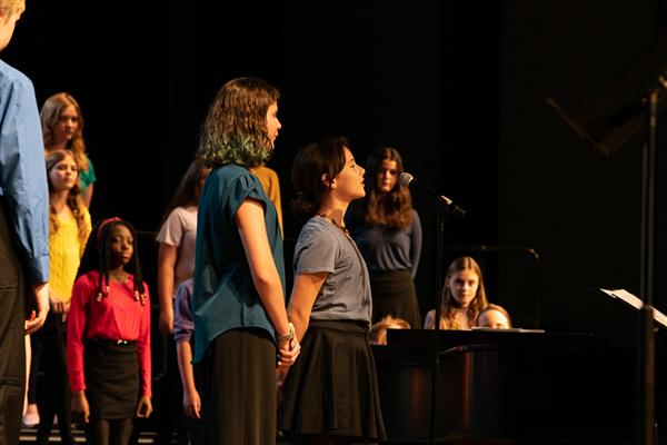 2023 All County Chorus Students Performing